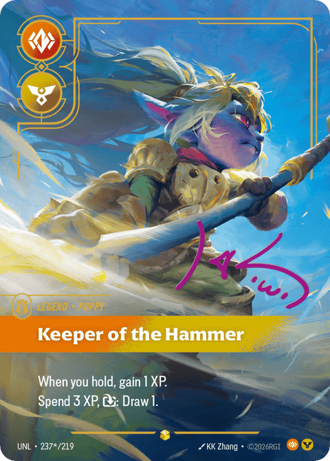 Keeper Of The Hammer - 237*/219