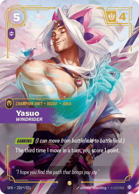 Yasuo, Windrider - 235*/221