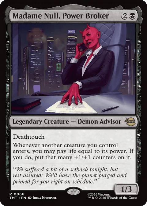 Madame Null, Power Broker - 66