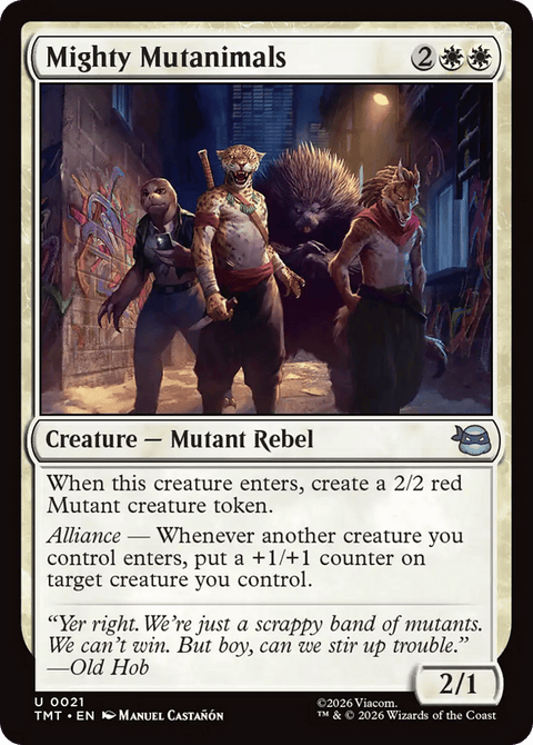 Mighty Mutanimals - 21