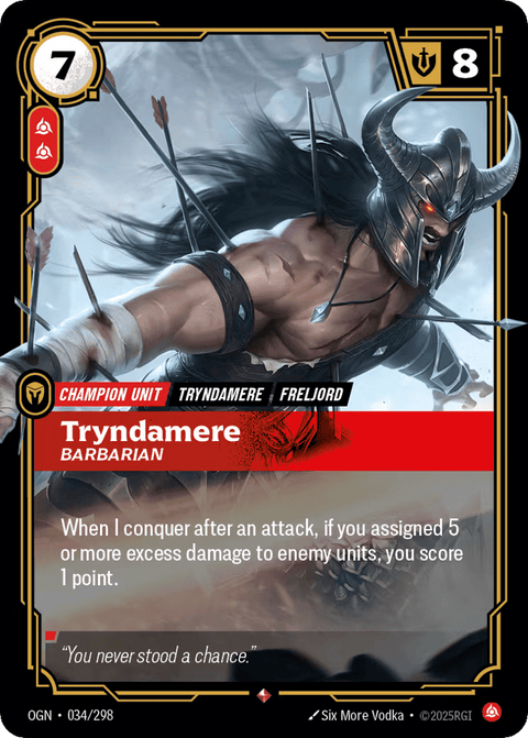 Tryndamere, Barbarian - 034/298