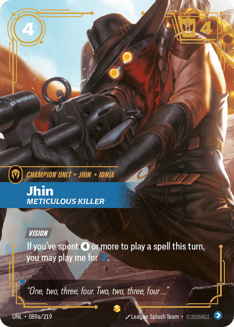 Jhin, Meticulous Killer - 089/219