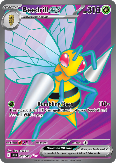 Beedrill EX - 098/086