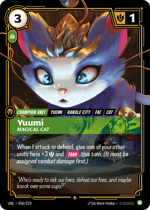 Yuumi, Magical Cat - 056/219