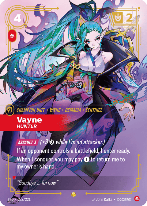 Vayne, Hunter - 223/221