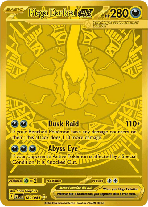 Mega Darkrai EX - 120/084