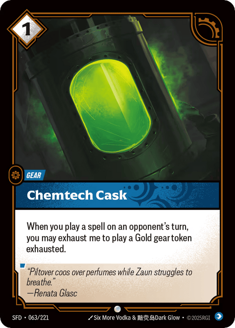 Chemtech Cask - 063/221