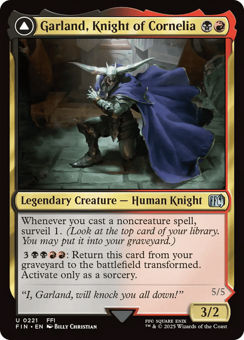 Garland, Knight of Cornelia // Chaos, the Endless - 221