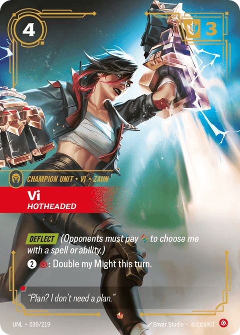 Vi, Hotheaded - 030/219