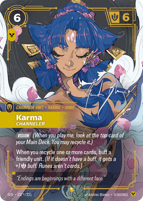 Karma, Channeler - 237*/221