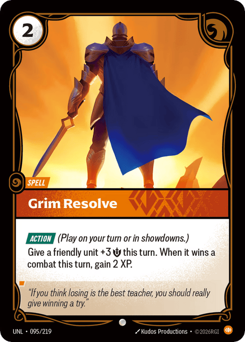 Grim Resolve - 095/219