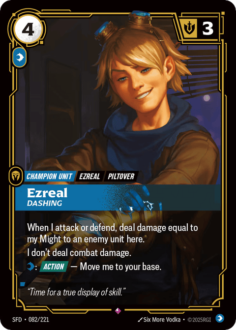 Ezreal, Dashing - 082/221