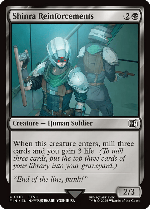 Shinra Reinforcements - 118