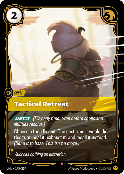 Tactical Retreat - 175/219