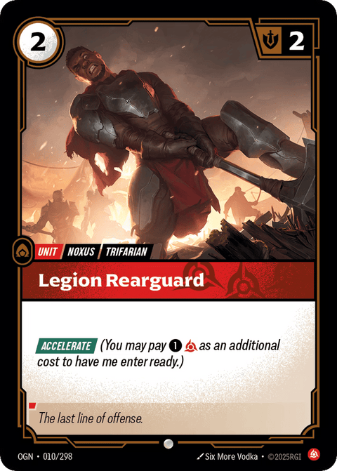Legion Rearguard - 010/298
