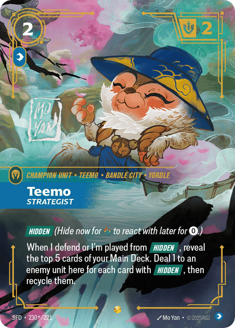Teemo, Strategist - 230*/221