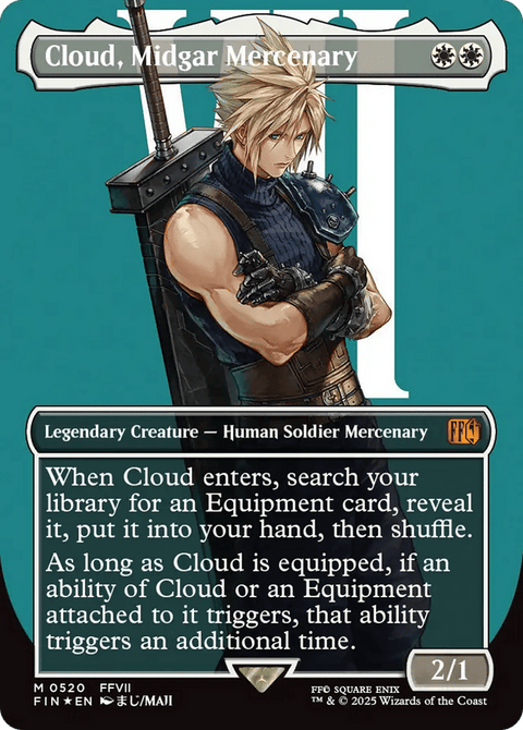 Cloud, Midgar Mercenary - 520
