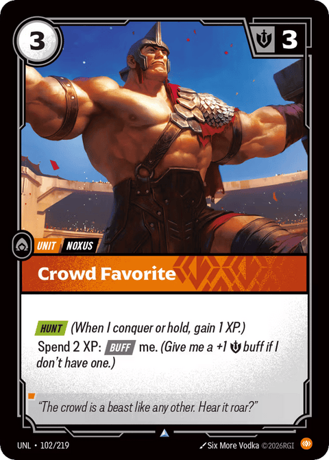 Crowd Favorite - 102/219