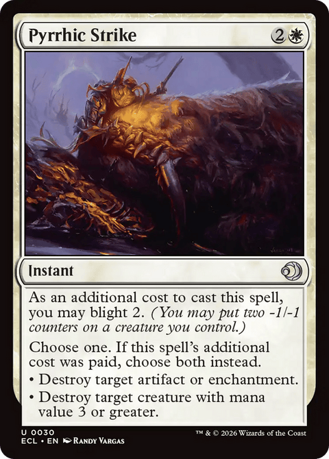 Pyrrhic Strike - 30