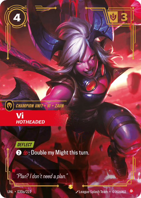 Vi, Hotheaded - 030a/219