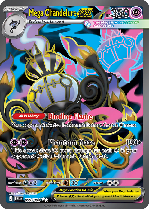 Mega Chandelure EX - 099/084