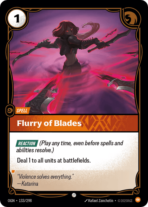 Flurry Of Blades - 133/298