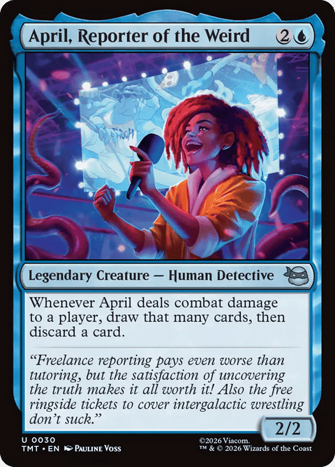 April, Reporter of the Weird - 30
