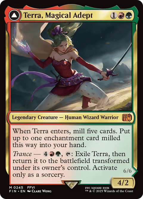 Terra, Magical Adept // Esper Terra - 245