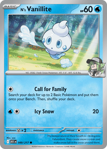 N's Vanillite - 049/217