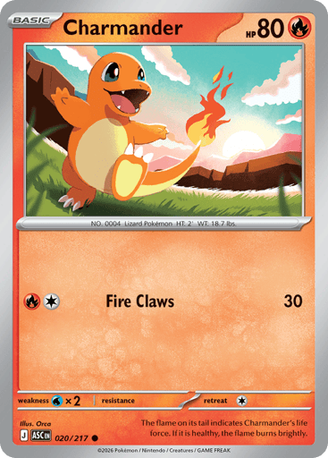 Charmander - 020/217