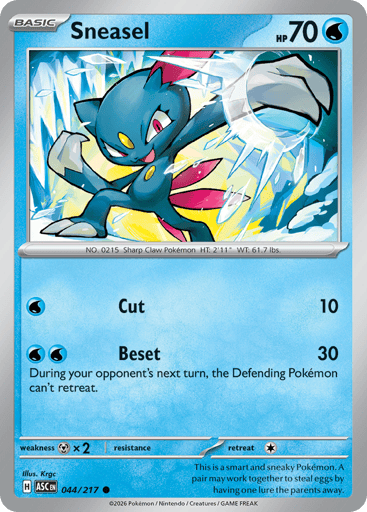 Sneasel - 044/217