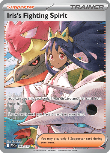 Iris's Fighting Spirit - 292/217