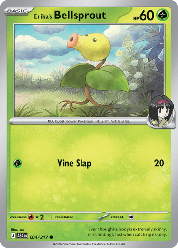 Erika's Bellsprout - 004/217
