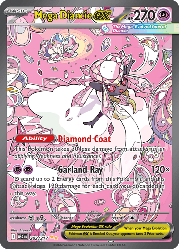 Mega Diancie EX - 282/217