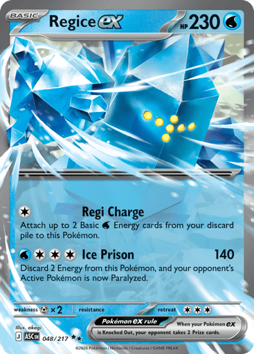 Regice EX - 048/217
