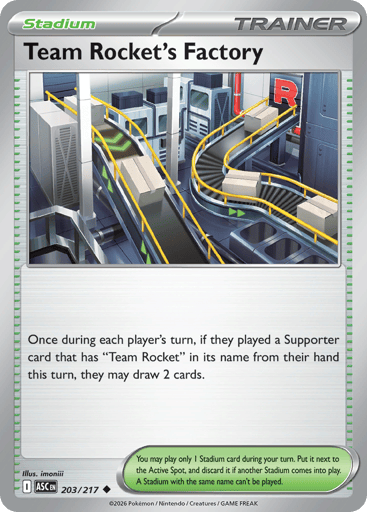 Team Rocket's Factory - 203/217