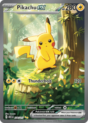 Pikachu EX - 276/217
