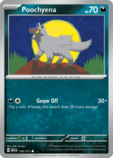 Poochyena - 128/217
