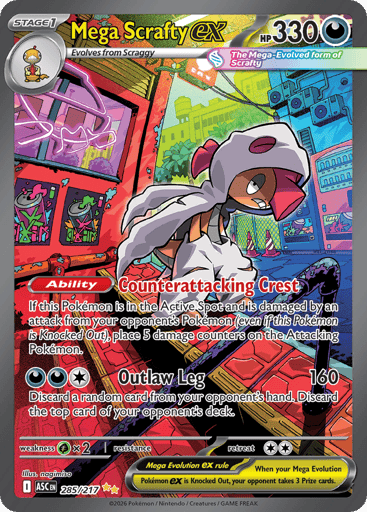 Mega Scrafty EX - 285/217