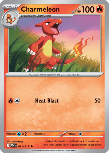 Charmeleon - 021/217
