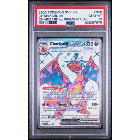 2025 POKEMON SCARLET VIOLET PROMO CHARIZARD EX SVP056 PSA 10