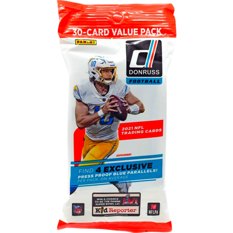 2021 PANINI Donruss Football NFL Trading Card Fat Pack