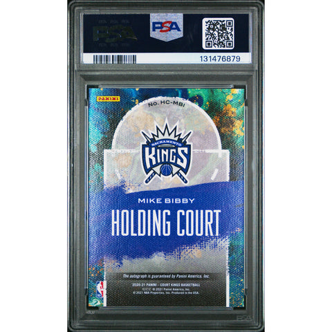 2020 PANINI MIKE BIBBY JADE HCMBI PSA 9
