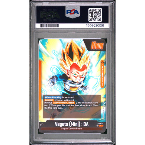 2025 DRAGON BALL VEGETA (MINI) : DA FS08-01 PSA 10