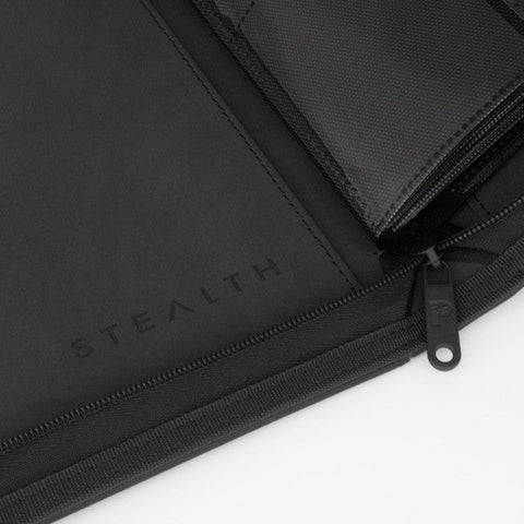 Stealth 12 Pocket Zip Binder