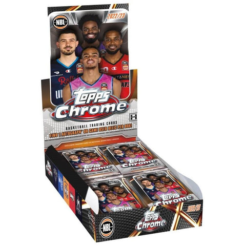 Topps Chrome 2022/23 Basketball Trading Cards Booster Box
