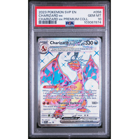 2024 POKEMON SCARLET VIOLET PROMO CHARIZARD EX SVP056 PSA 10