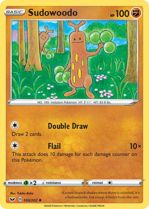 Sudowoodo - 100/202
