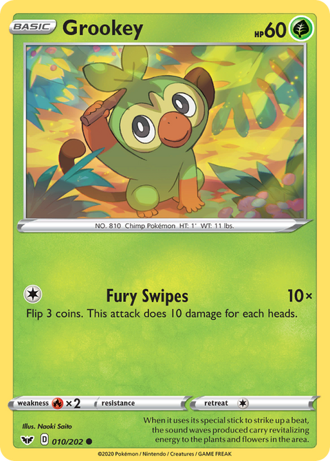 Grookey - 010/202