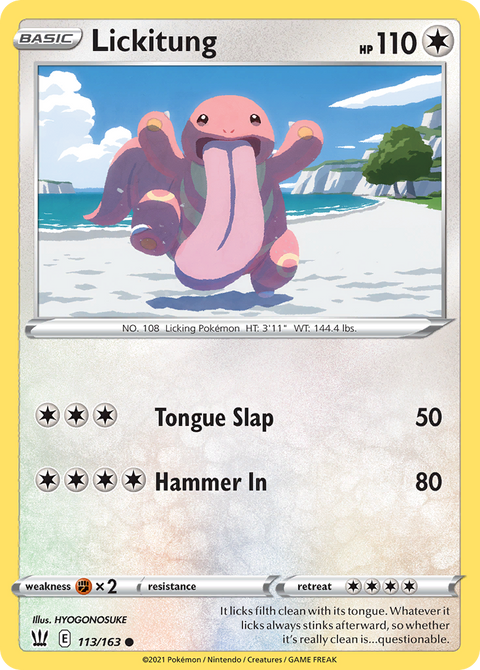Lickitung - 113/163